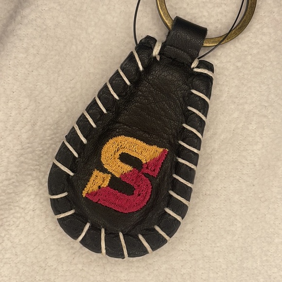 Free People Varsity Key Ring “S” - Picture 4 of 4